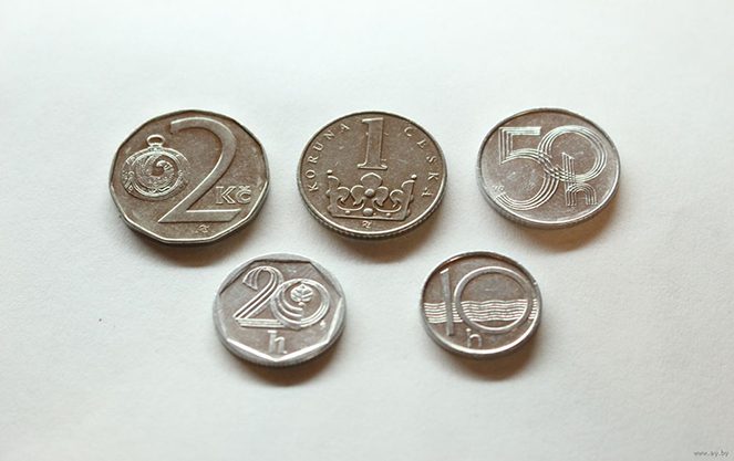 Монети в Чехії