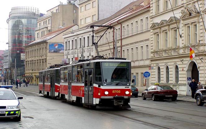 Трамвай в Чехії