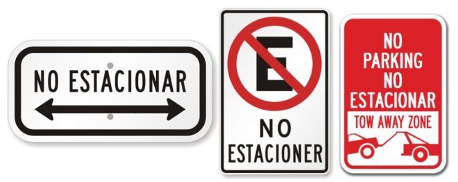 Заборону на паркування в Іспанії