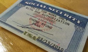 Social security number або SSN