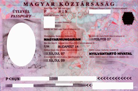 Угорщина паспорт